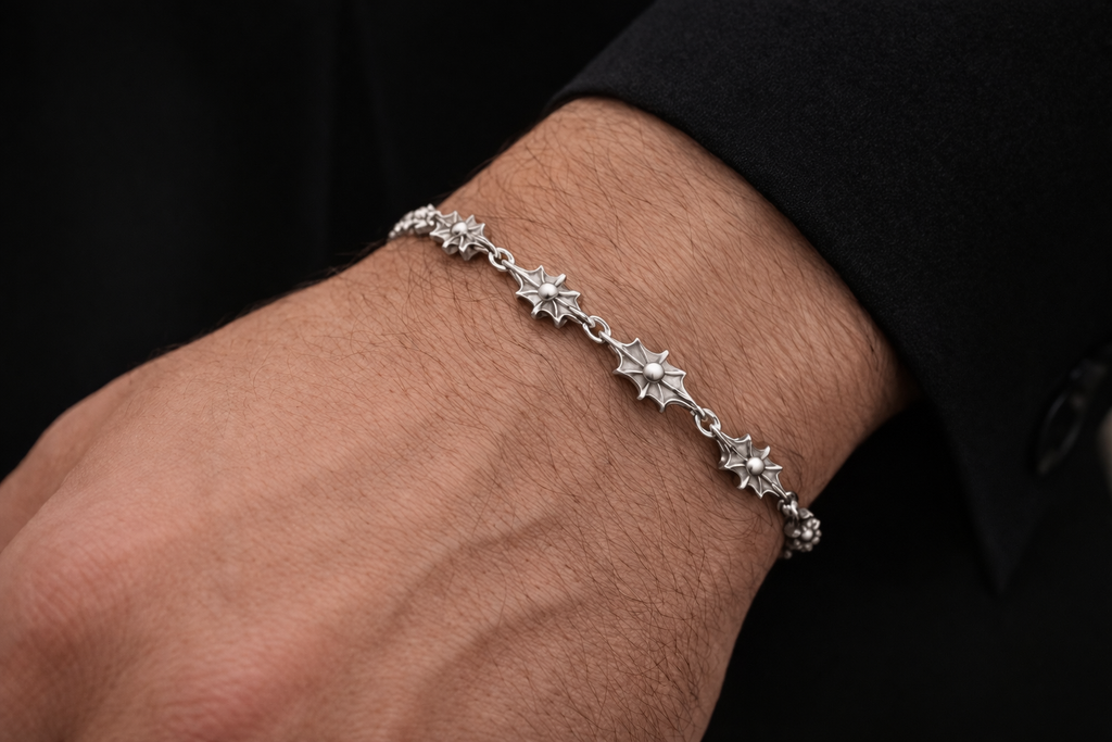 SPIKE - Bracelet no Diamond White Gold