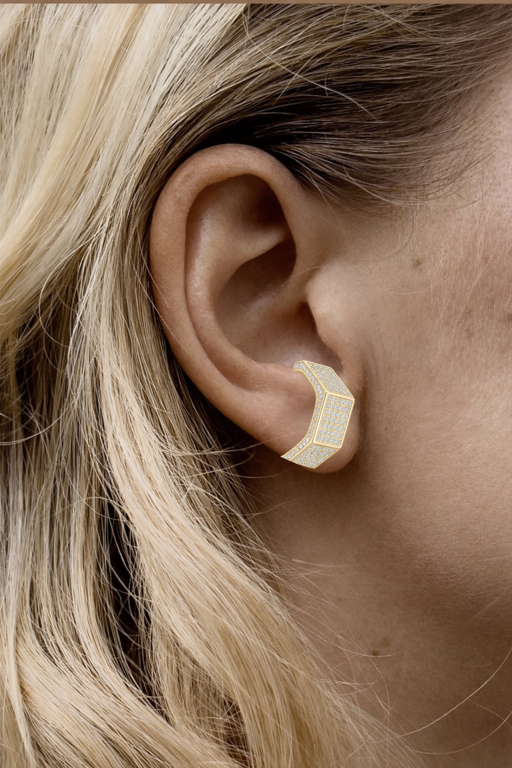 GENESIS - Earring Yellow gold