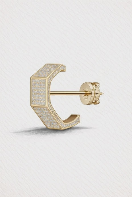 GENESIS - Earring Yellow gold