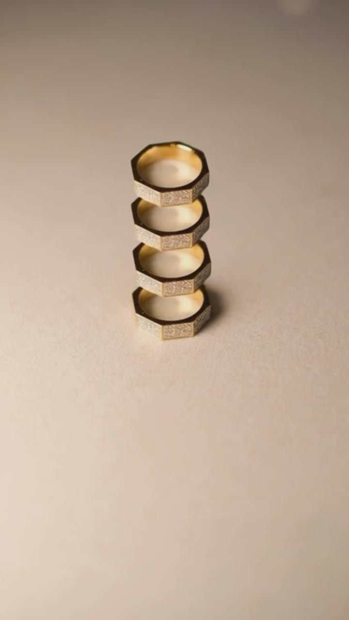 GENESIS - Ring Yellow gold